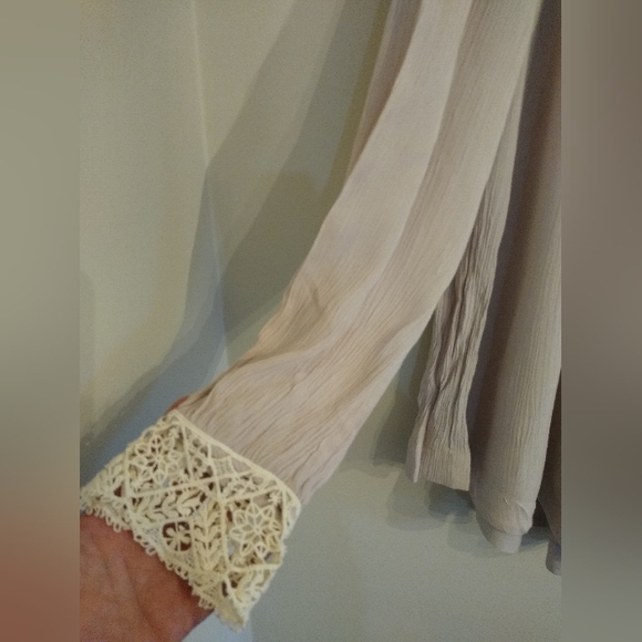 Free People Boho Coastal Cowgirl Tunic Top Blouse Shirt - Picture 3 of 8